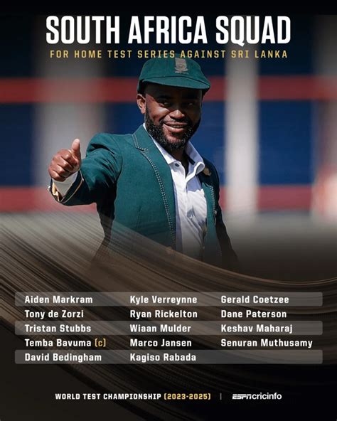 south africa test return date